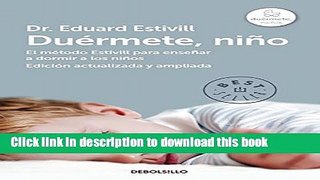 Ebook DuÃ©rmete niÃ±o  / 5 Days to a Perfect Night s Sleep for Your Child (Spanish Edition) Free