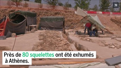 Grèce : 80 squelettes exhumés d'un cimetière antique