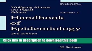 Handbook of Epidemiology For Free