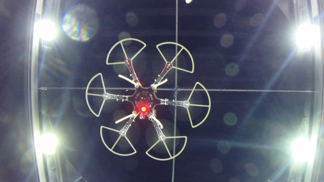 Stress Testing Drones in a Wind Vortex