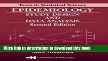 Epidemiology: Study Design and Data Analysis, Second Edition (Chapman   Hall/CRC Texts in