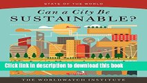 Books Can a City Be Sustainable? (State of the World) Free Online