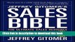Books The Sales Bible, New Edition: The Ultimate Sales Resource Full Online