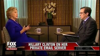 Hillary Clinton Battles Chris Wallace Over Emailgate- That’s ‘Not What I Heard’ Comey Say