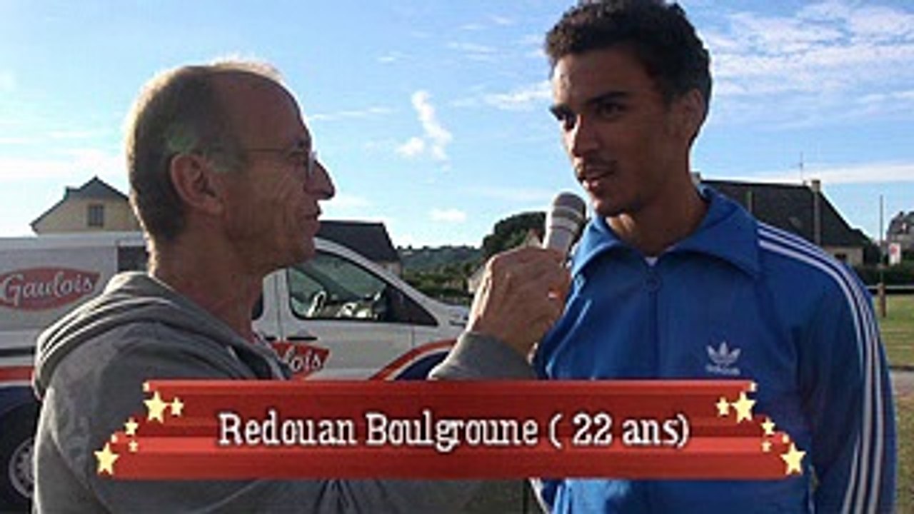 Présentation de Redouan Boulgroune nouveau joueur du Sablé FC