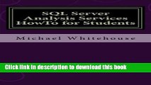 Books SQL Server Analysis Services HowTo for Students Free Online