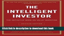 Books The Intelligent Investor: The Definitive Book on Value Investing. A Book of Practical