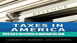 Books Taxes in America: What Everyone Needs to KnowÂ® Free Online
