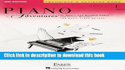 [Read PDF] Level 1 - Technique   Artistry Book: Piano Adventures Ebook Online