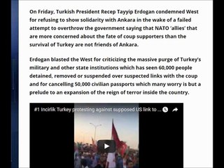 More protests at Incirlik as US-Turkey tensions ratchet up