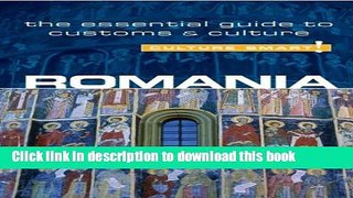 Ebook Romania - Culture Smart!: The Essential Guide to Customs   Culture Full Online