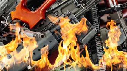 ¡Gran iniciativa! Funden armas para crear herramientas