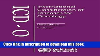 International Classification of Diseases for Oncology For Free