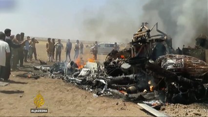 Syria's civil war: Russian chopper shot down in Idlib