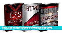 Ebook Programming: Programming QuickStart Box Set - HTML, Javascript   CSS (Programming, HTML,