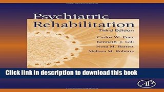 Psychiatric Rehabilitation, Third Edition For Free