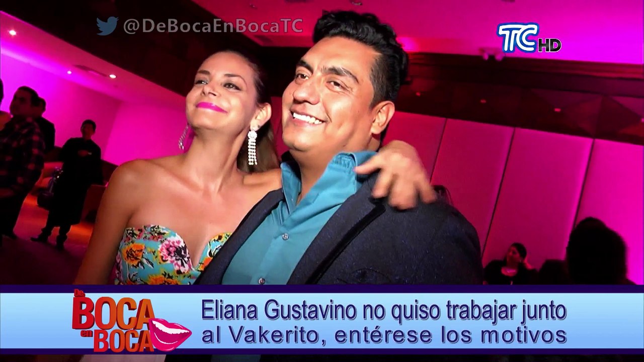 Eliana Gustavino no quiso trabajar junto al Vak...