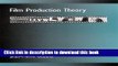 Books Film Production Theory (SUNY Series Cultural Studies in Cinema/Video) Free Download