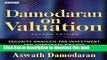 Ebook Damodaran on Valuation: Security Analysis for Investment and Corporate Finance Free Online
