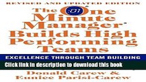 Read Books The One Minute Manager Builds High Performing Teams: New and Revised Edition PDF Online