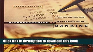 Books Microeconomics of Banking (MIT Press) Free Online