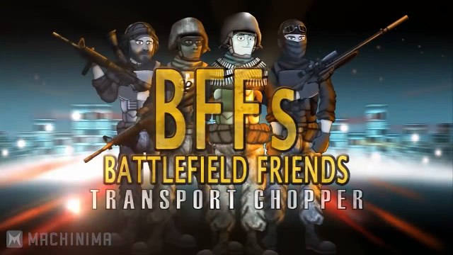 BFFs Battlefield Friends (Happy Hour) - Transport Chopper (Season 2 Finale)