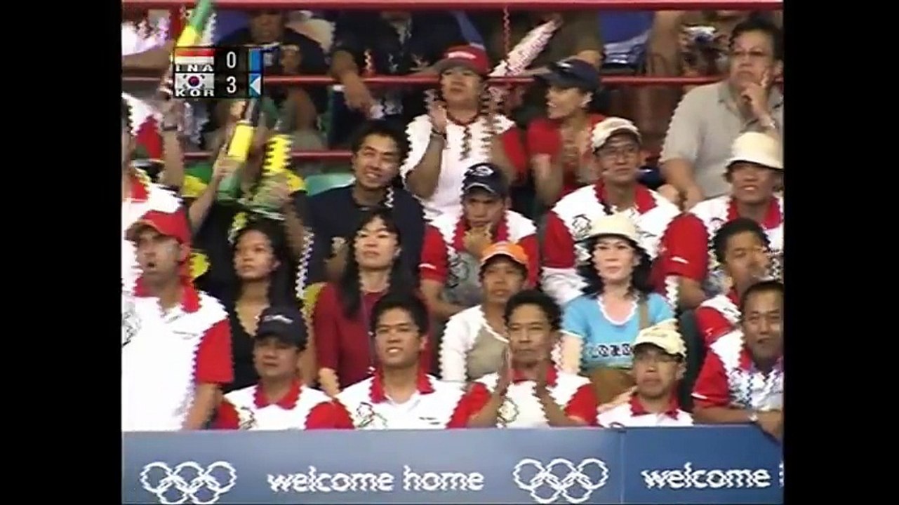Taufik HIDAYAT  FINAL 2004 Olympics Athens