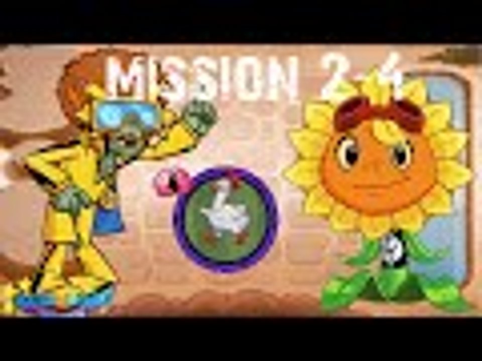 Plants vs. Zombies Heroes - Zombies Mission 2: The Great Cave Raid 2-4 [4K 60FPS]