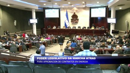 Marcha atrás para aprobación de contratos en energía