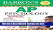 Books Barron s AP Psychology, 7th Edition (Barron s AP Psychology Exam) Free Online