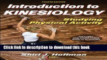 Ebook Introduction to Kinesiology With Web Study Guide-4th Edition: Studying Physical Activity