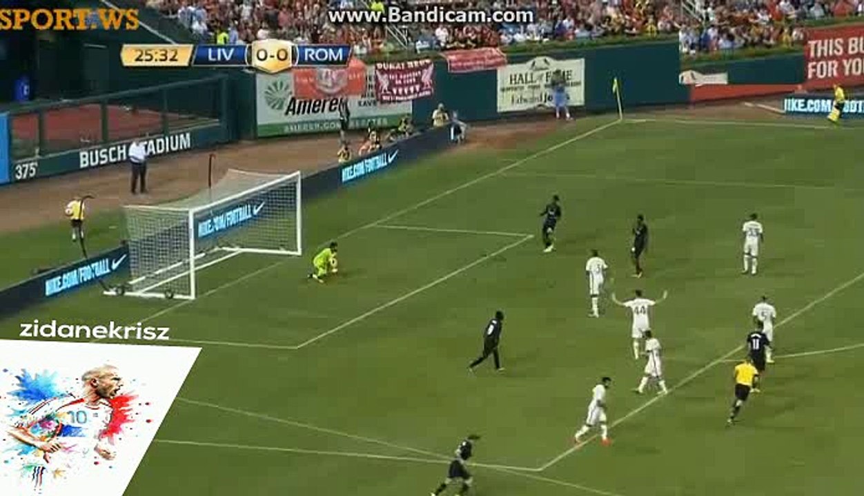 Roberto Firmino Incredible Skills & Shot - Liverpool vs Roma (International Champions Cup) 02.08.2016 HD