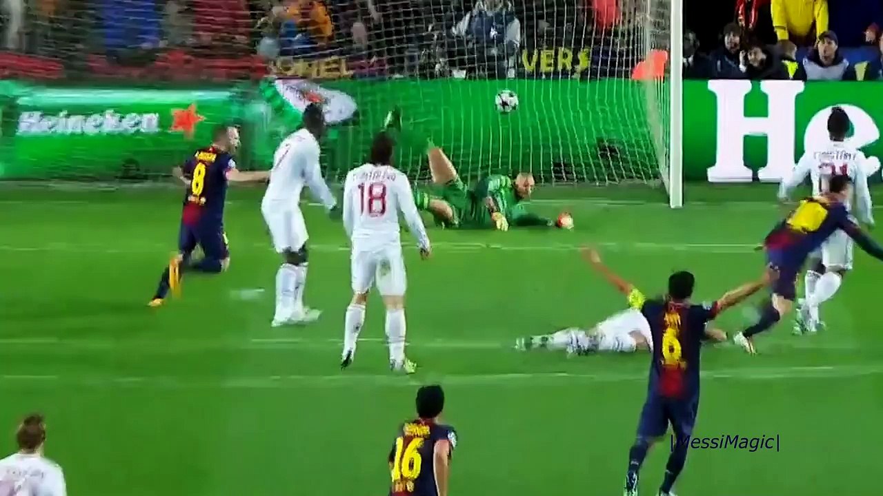 Messi Performance in Greatest Comeback Ever ► Lionel Messi vs AC Milan