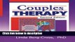 Ebook Couples Therapy, Second Edition (Haworth Marriage and the Family) Free Online