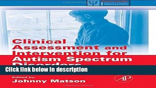 Ebook Clinical Assessment and Intervention for Autism Spectrum Disorders (Practical Resources for