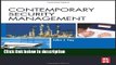 Books Contemporary Security Management, Third Edition Free Online