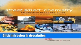 Books Street Smart Chemistry: Emergency Response Guide featuring Weapons of Mass Destruction Free