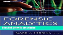 Books Forensic Analytics: Methods and Techniques for Forensic Accounting Investigations Full