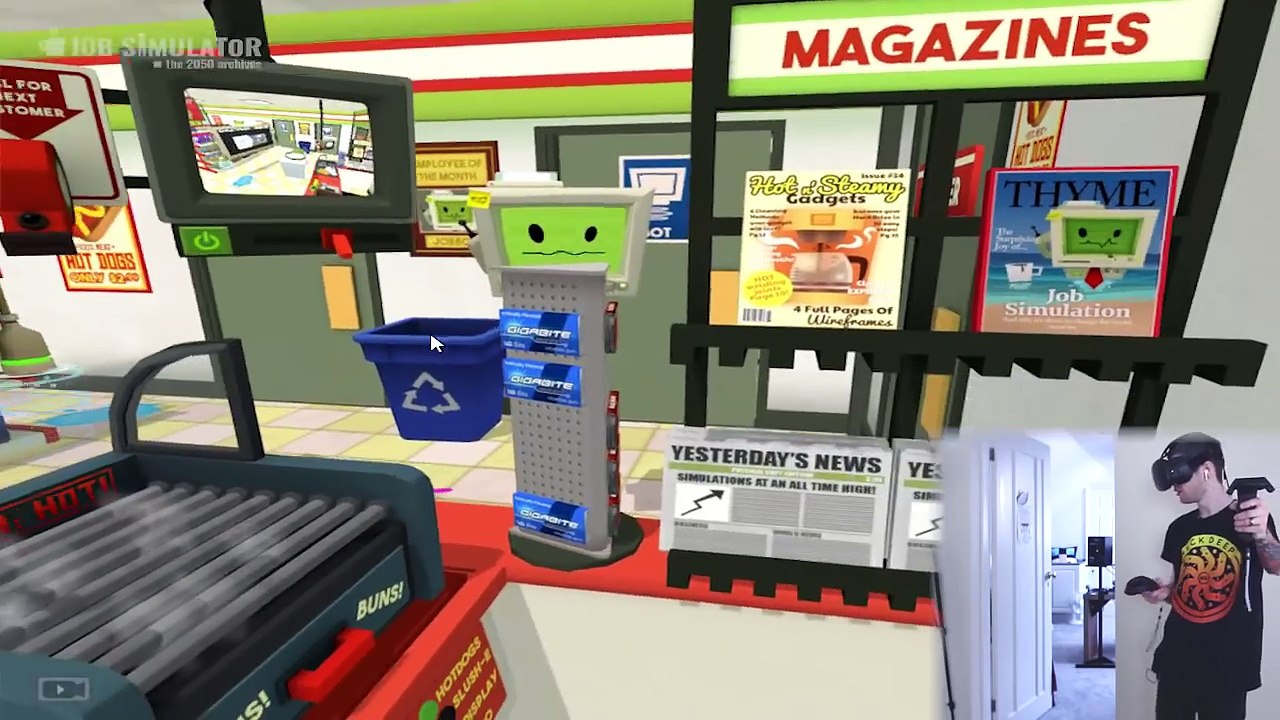 I GET ROBBED IN VR!! | Job Simulator
