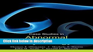 Ebook Case Studies in Abnormal Psychology Free Online