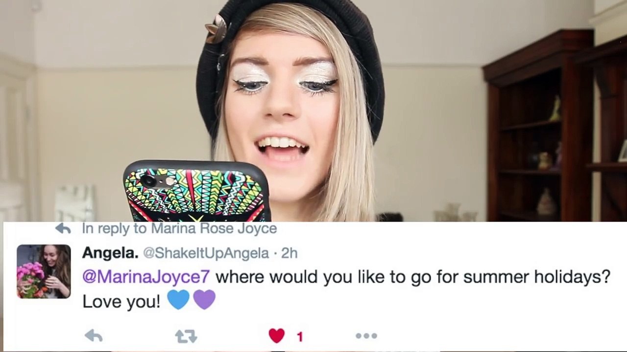 QUESTION AND ANSWER - Marina Joyce