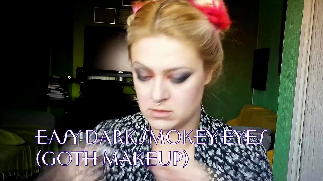 EASY DARK SMOKEY EYES TUTORIAL
