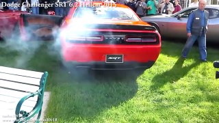 Chevrolet Camaro vs Dodge Chellenger - Old vs New Car - Revving & Exhaust Sound