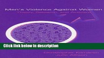 Ebook Men s Violence Against Women: Theory, Research, and Activism Full Download