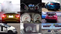 Mercedes Benz C63 AMG W204 V8 vs BMW M3 E92 V8 - Acceleration 0-270km h & Exhaust Sound