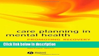 Books Care Planning in Mental Health: Promoting Recovery Full Online