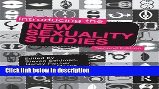 Books Introducing the New Sexuality Studies: 2nd Edition Free Download