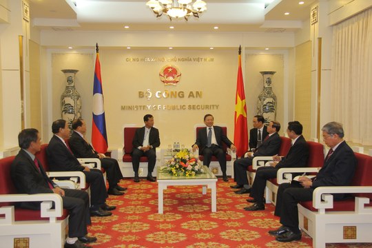 Tăng cường hợp tác an ninh Việt Nam – Lào