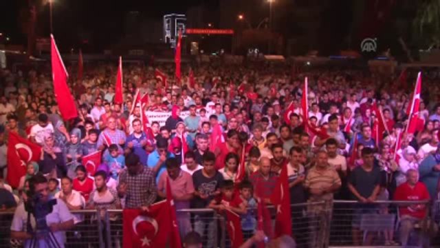Fetö'nün Darbe Girişimine Tepkiler - Adana