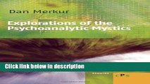 Books Explorations of the Psychoanalytic Mystics (Contemporary Psychoanalytic Studies) Free Online